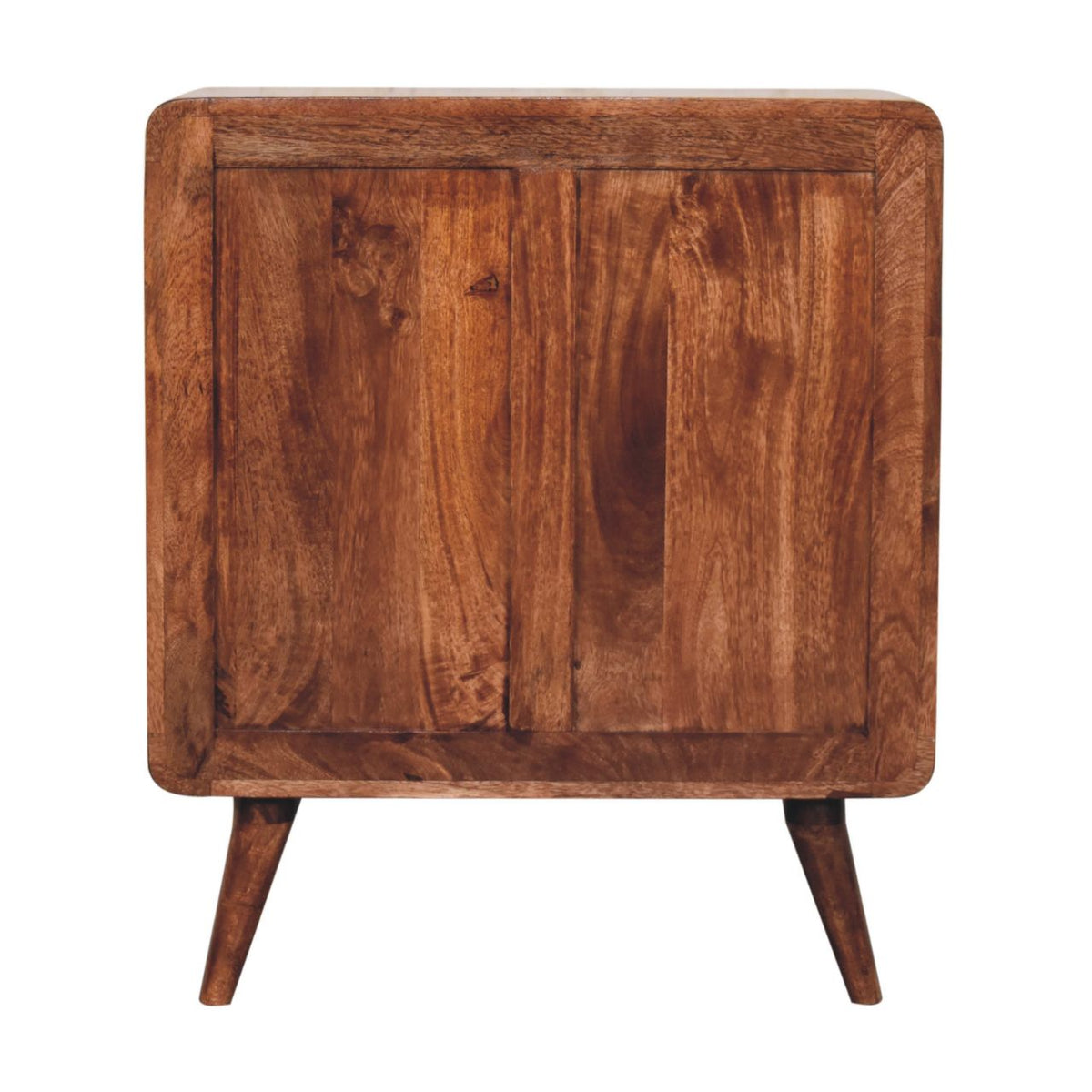 Big Sur Curved Honey 3 Drawer Oak Chest
