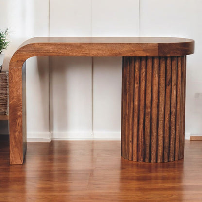 Highland Honey Caramel Terrazzo Table