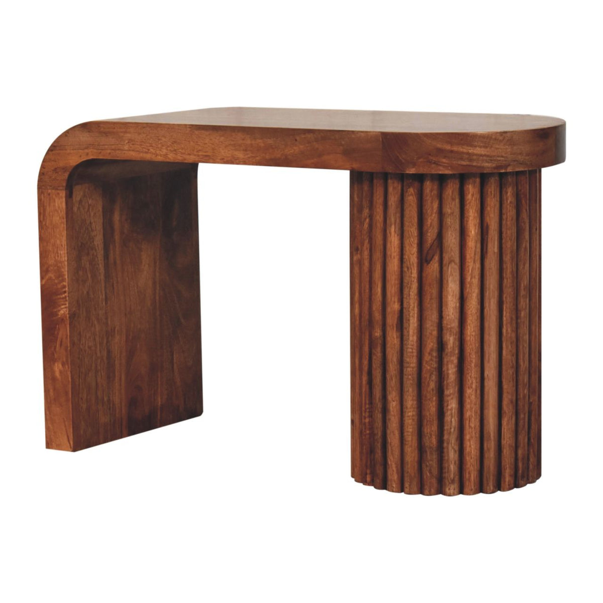 Highland Honey Caramel Terrazzo Table