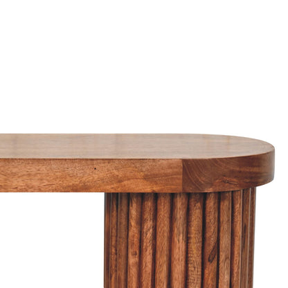 Highland Honey Caramel Terrazzo Table