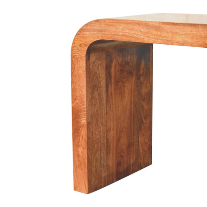 Highland Honey Caramel Terrazzo Table