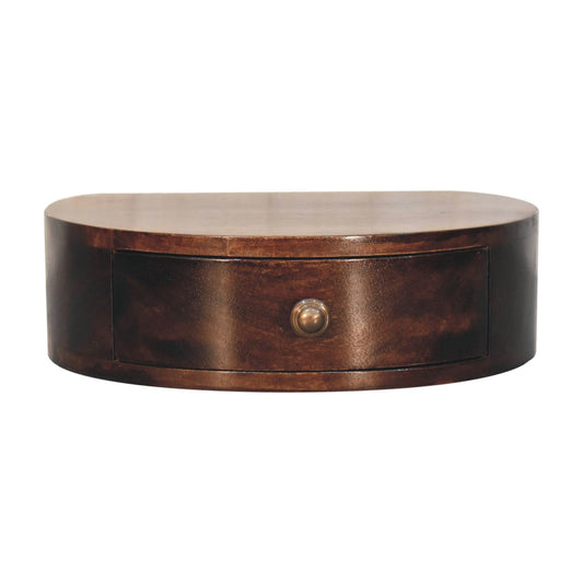 Montecito Walnut Floating Nightstand