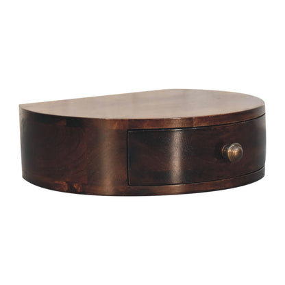 Montecito Walnut Floating Nightstand