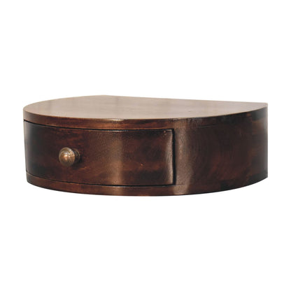 Montecito Walnut Floating Nightstand
