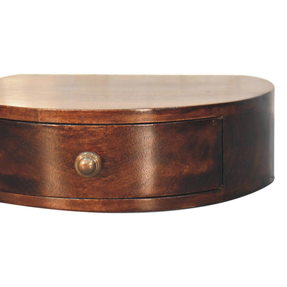 Montecito Walnut Floating Nightstand