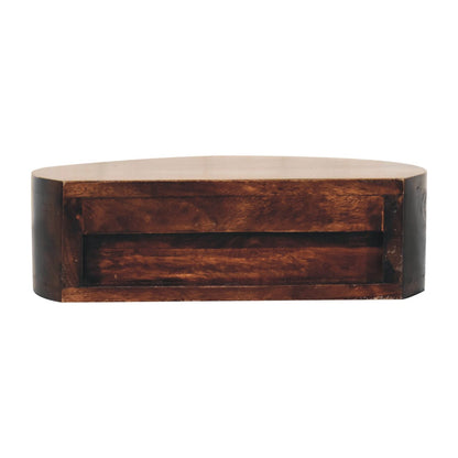 Montecito Walnut Floating Nightstand