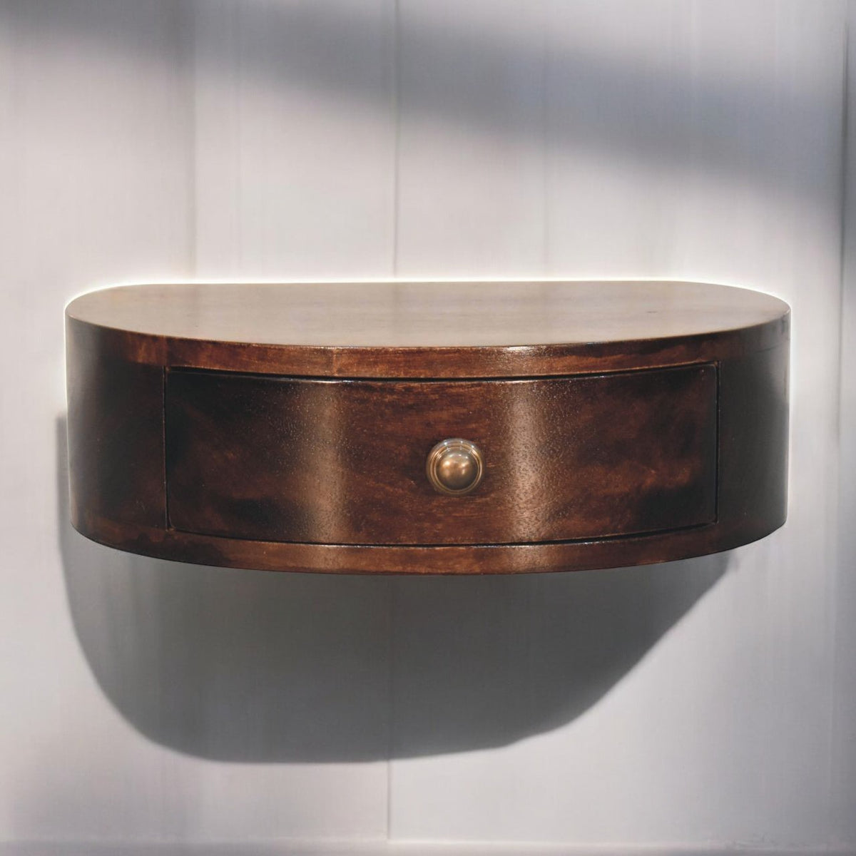 Montecito Walnut Floating Nightstand
