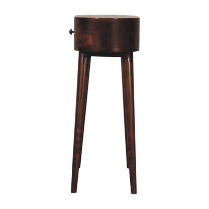 Small Albion Walnut 1 Drawer Slim Console