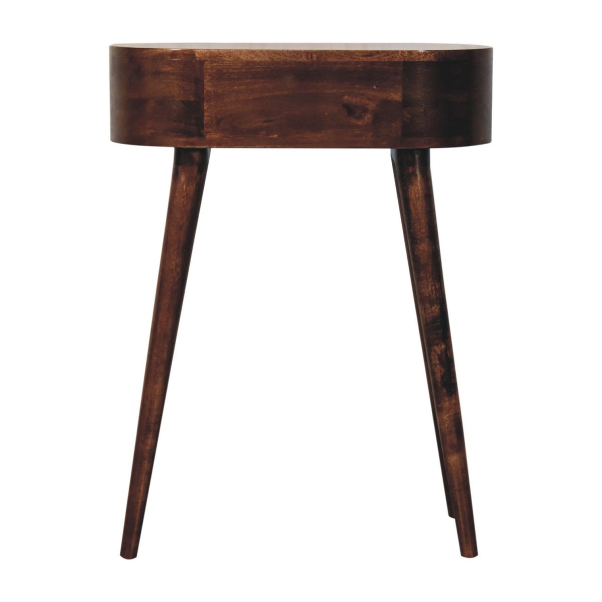 Small Albion Walnut 1 Drawer Slim Console