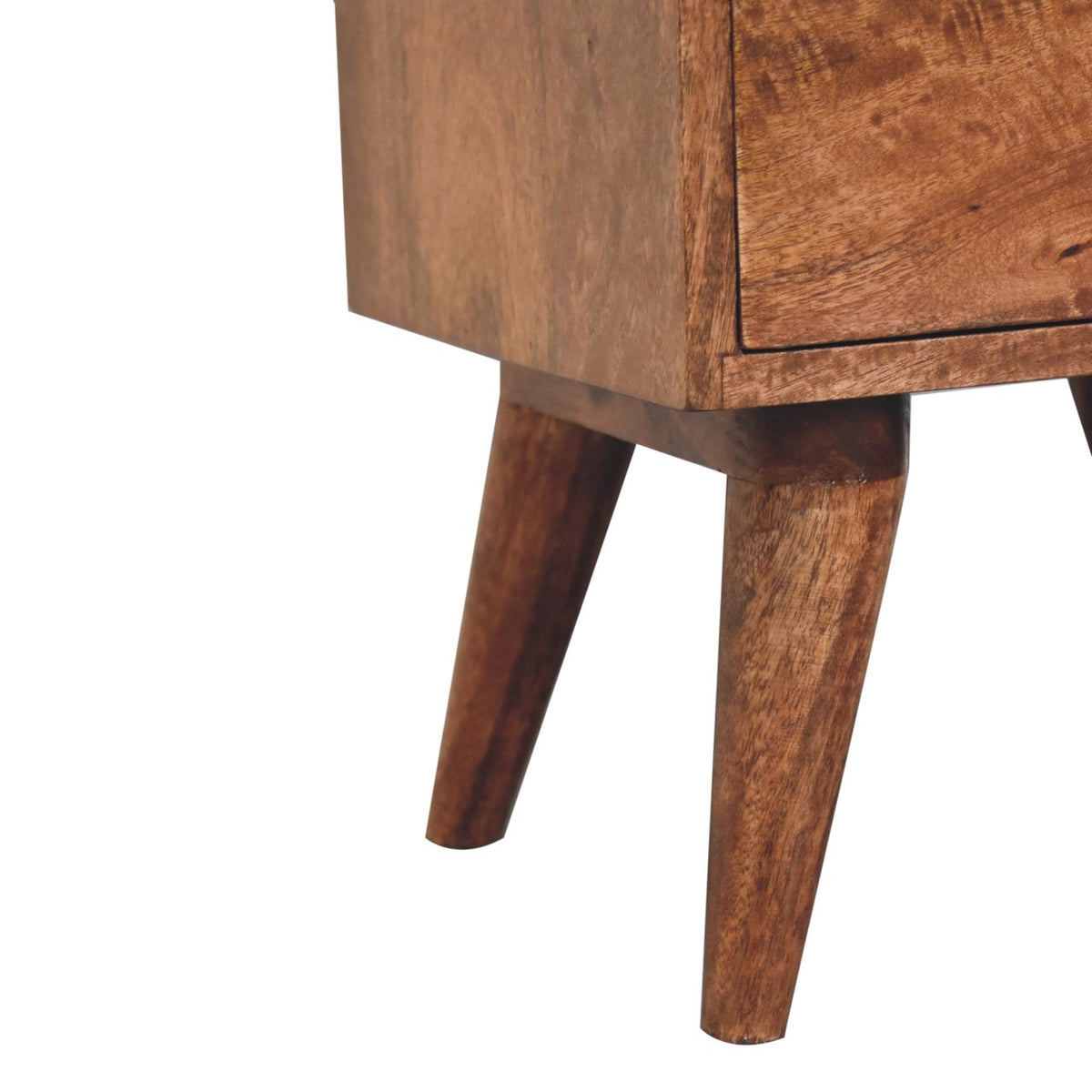 Carmel 4 Drawer Nordic Wood Nightstand