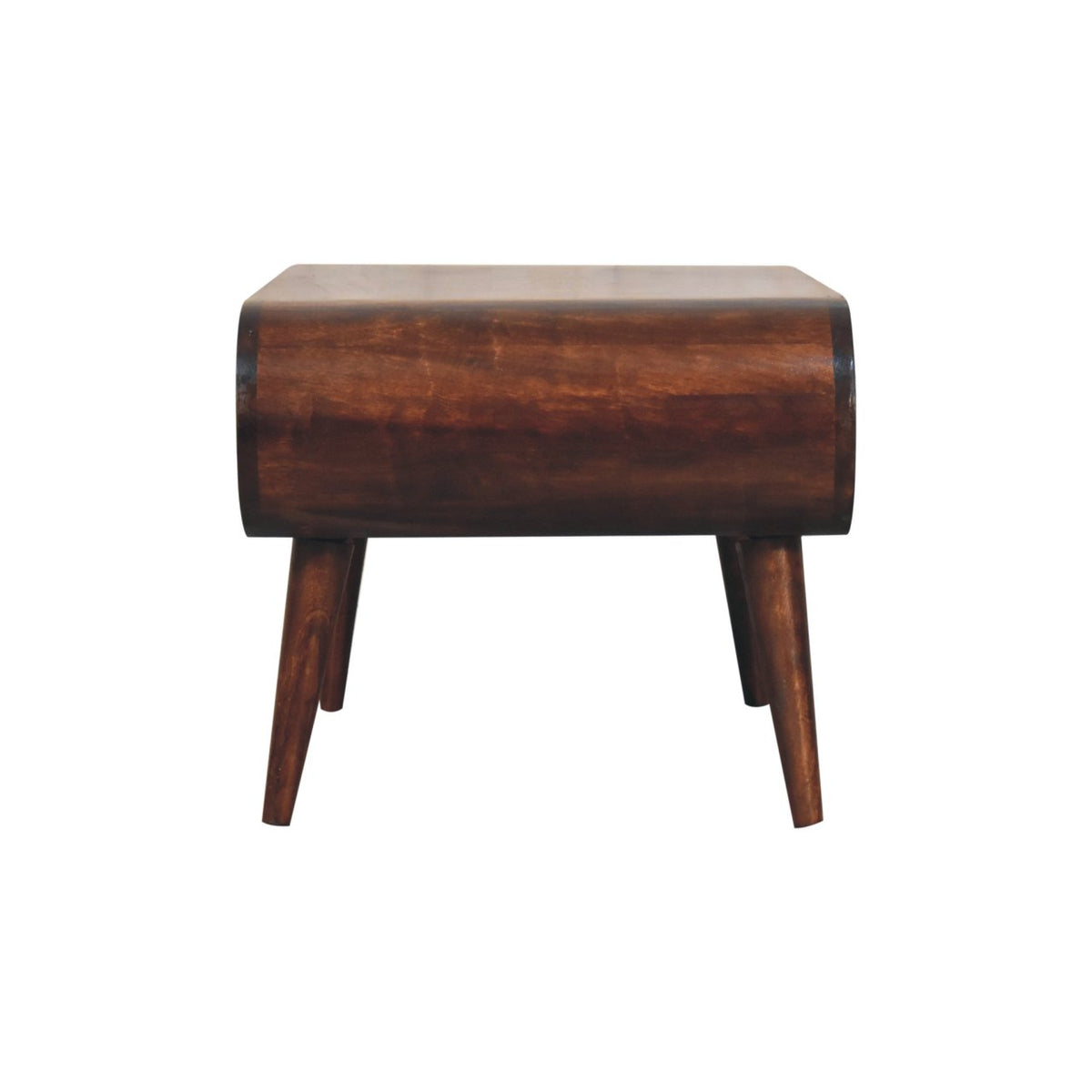 Lennox Walnut Open Shelf Coffee Table
