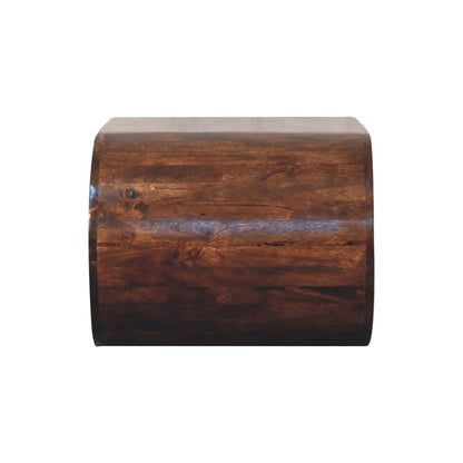 Lennox California Walnut Open Coffee Table