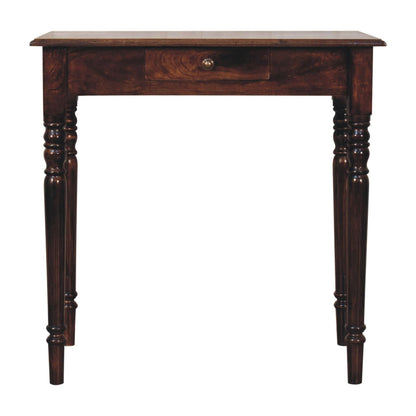 Charleston Walnut 1 Drawer Wood Writing Desk