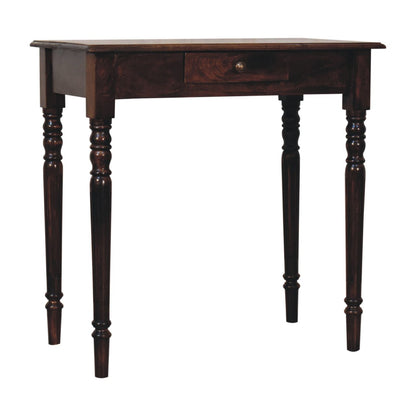 Charleston Walnut 1 Drawer Wood Writing Desk