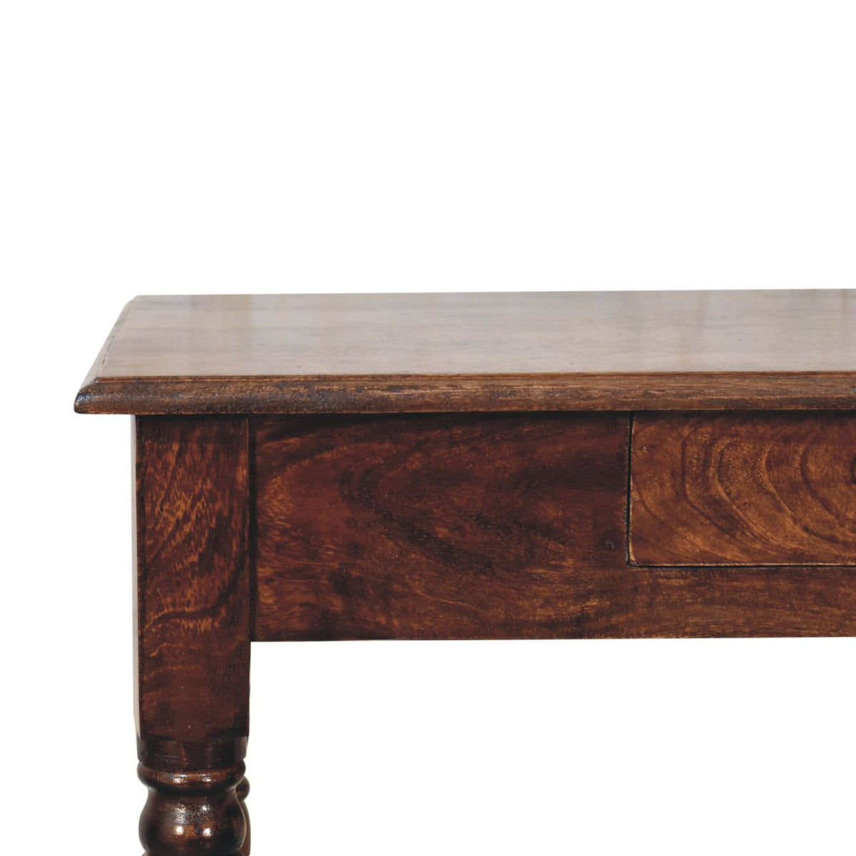Charleston Walnut 1 Drawer Wood Writing Desk