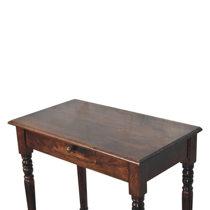 Charleston Walnut 1 Drawer Wood Writing Desk