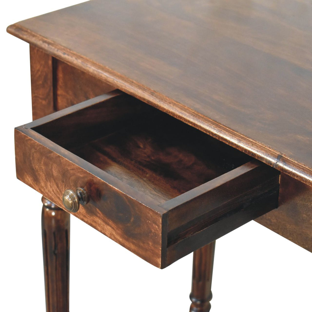 Charleston Walnut 1 Drawer Wood Writing Desk