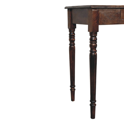 Charleston Walnut 1 Drawer Wood Writing Desk