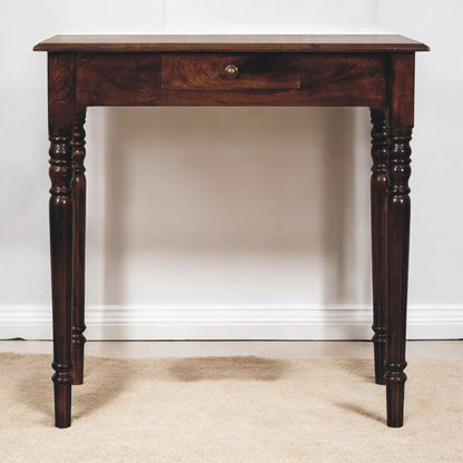 Charleston Walnut 1 Drawer Wood Writing Desk