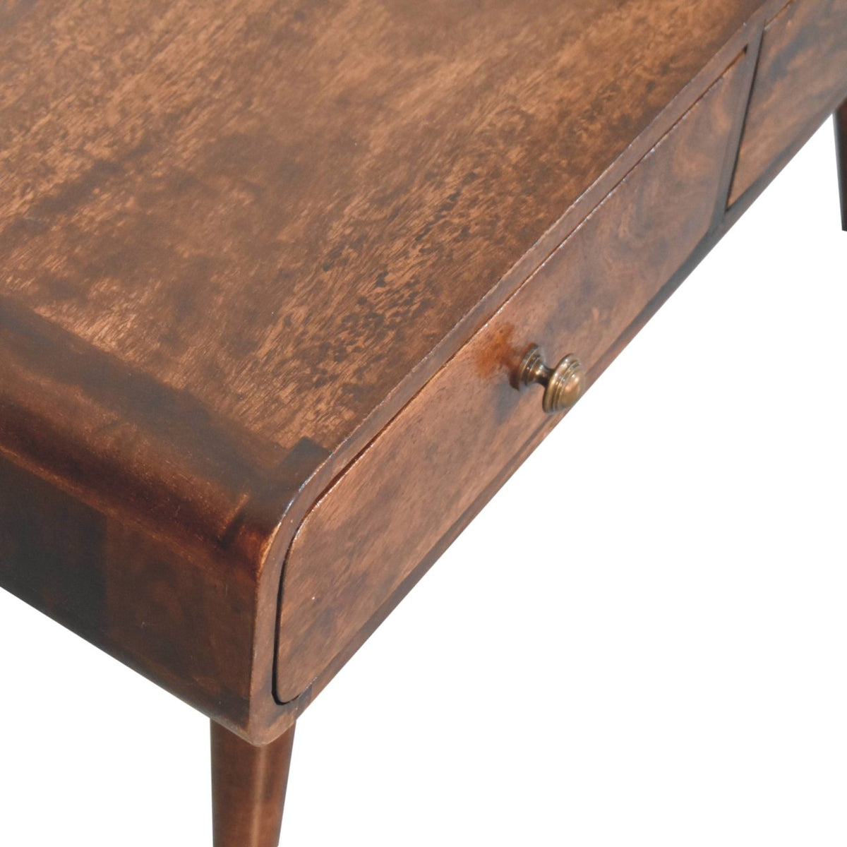Nashville Walnut Curved Coffee Table