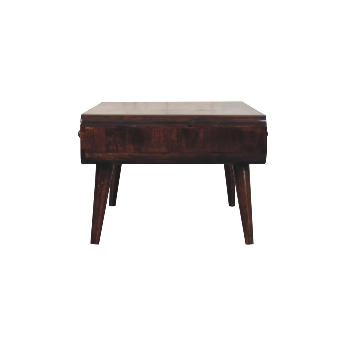 Nashville Walnut Curved Coffee Table