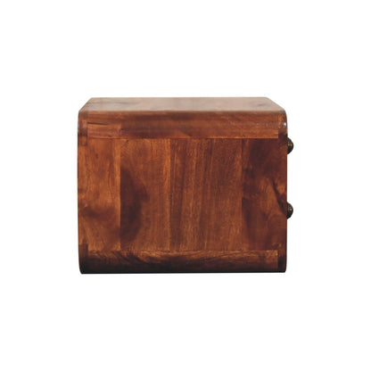 Carmel 2 Drawer Floating Wood Nightstand