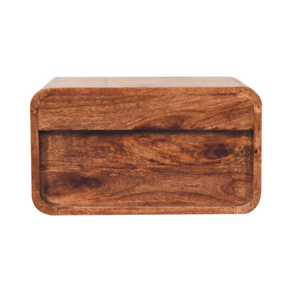 Carmel 2 Drawer Floating Wood Nightstand
