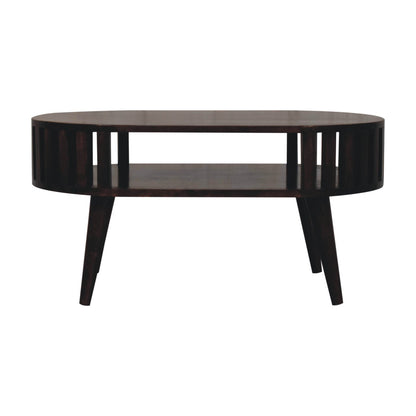 Ariella California Walnut Solid Wood Coffee Table