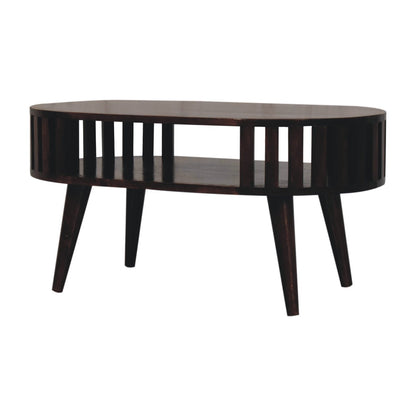 Ariella California Walnut Solid Wood Coffee Table