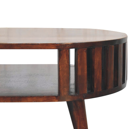 Ariella California Walnut Solid Wood Coffee Table