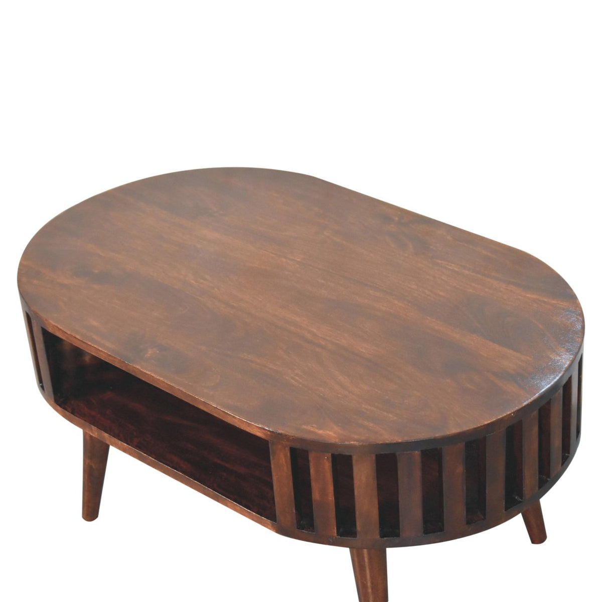 Ariella California Walnut Solid Wood Coffee Table