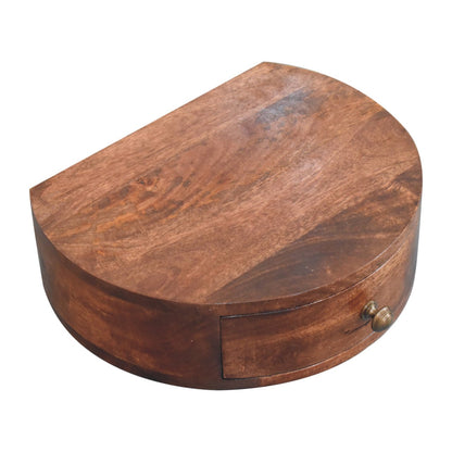 Carmel 1 Drawer Floating Rounded Bedside