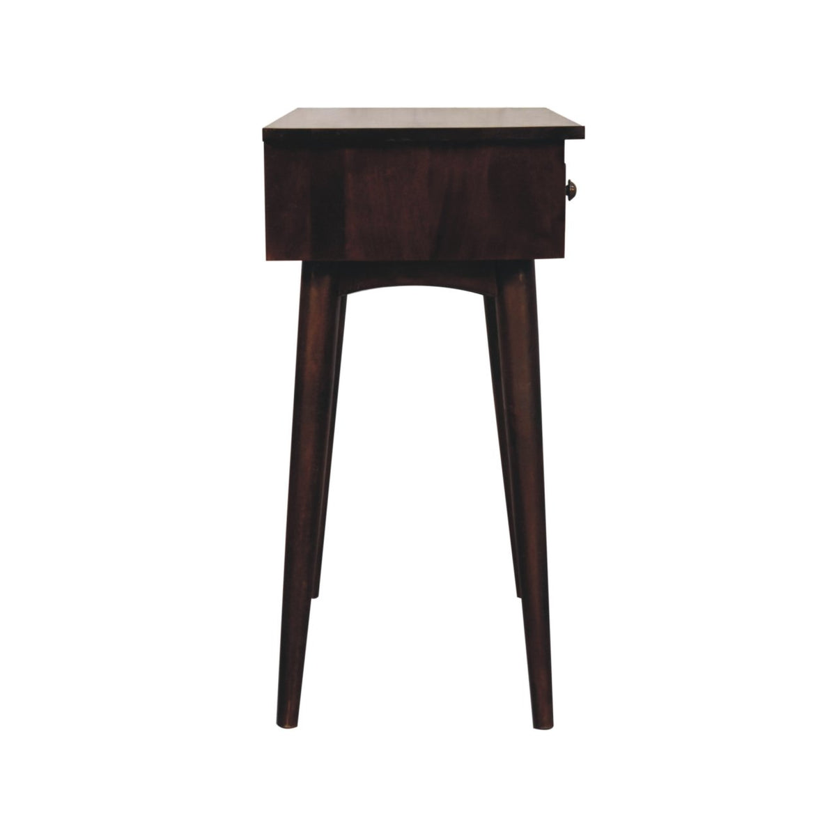 Montecito Walnut 2 Drawer Console Table