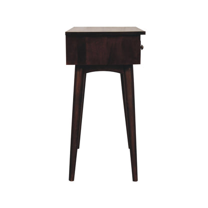 Montecito Walnut 2 Drawer Console Table