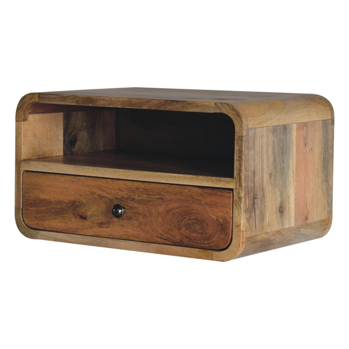 Nordic Oak 1 Drawer Floating Nightstand