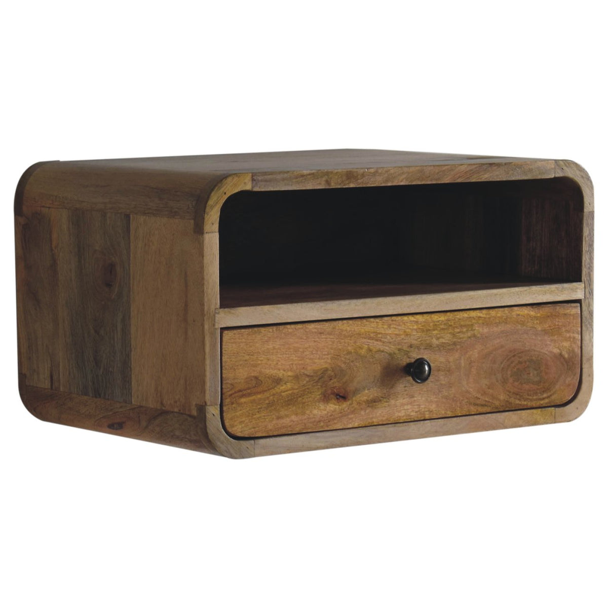 Nordic Oak 1 Drawer Floating Nightstand