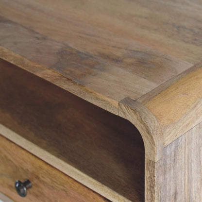 Nordic Oak 1 Drawer Floating Nightstand