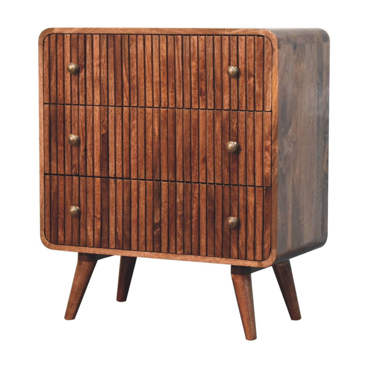 Highland Honey Caramel 3-Drawer Chest