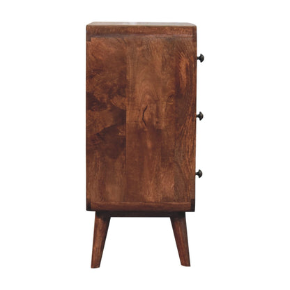 Highland Honey Caramel 3-Drawer Chest