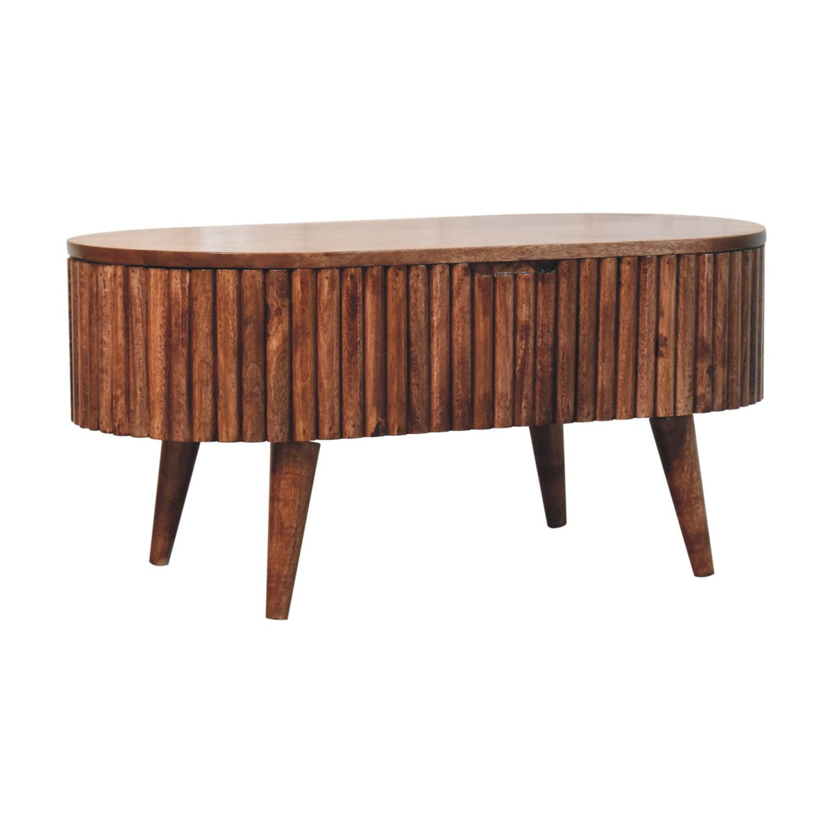 Carmel Mokka Solid Wood Coffee Table