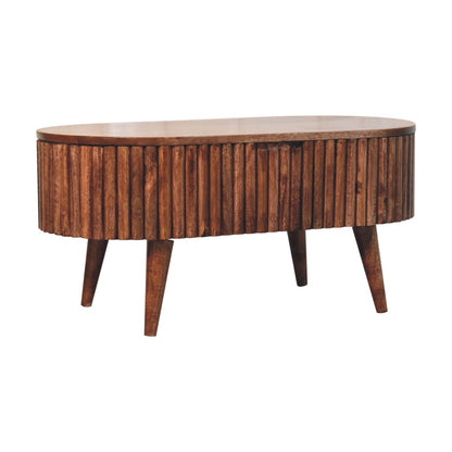 Carmel Mokka Solid Wood Coffee Table