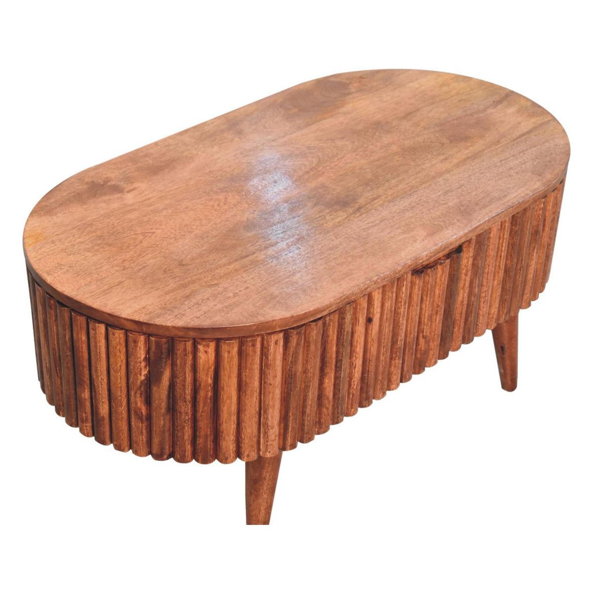 Carmel Mokka Solid Wood Coffee Table