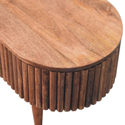 Carmel Mokka Solid Wood Coffee Table