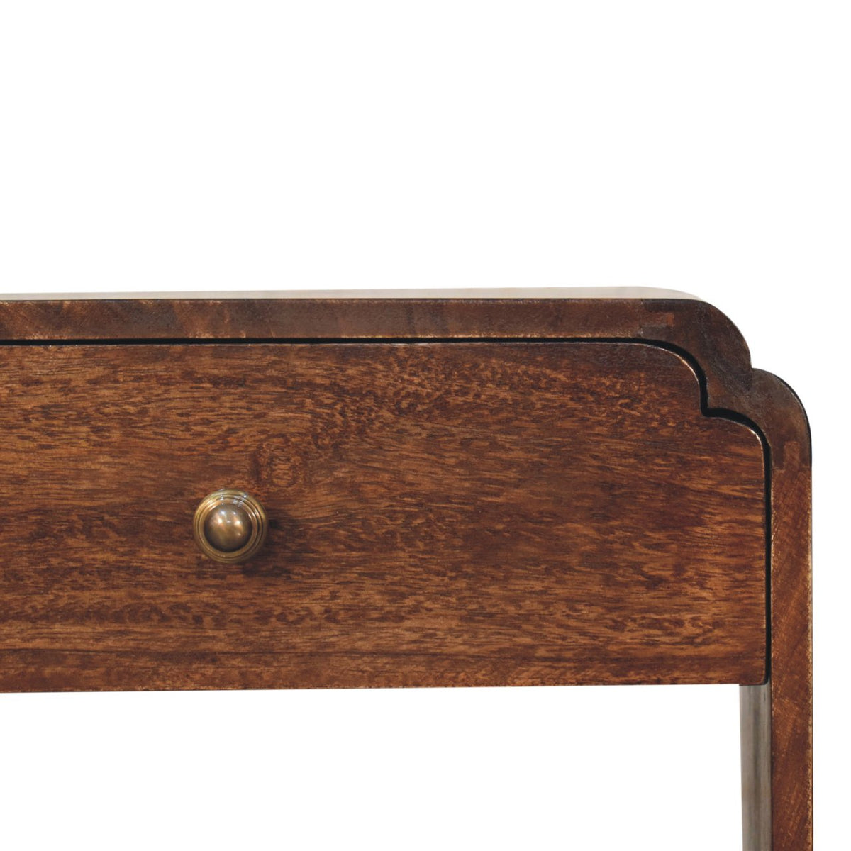 Ashland California Walnut 1-Drawer Bedside