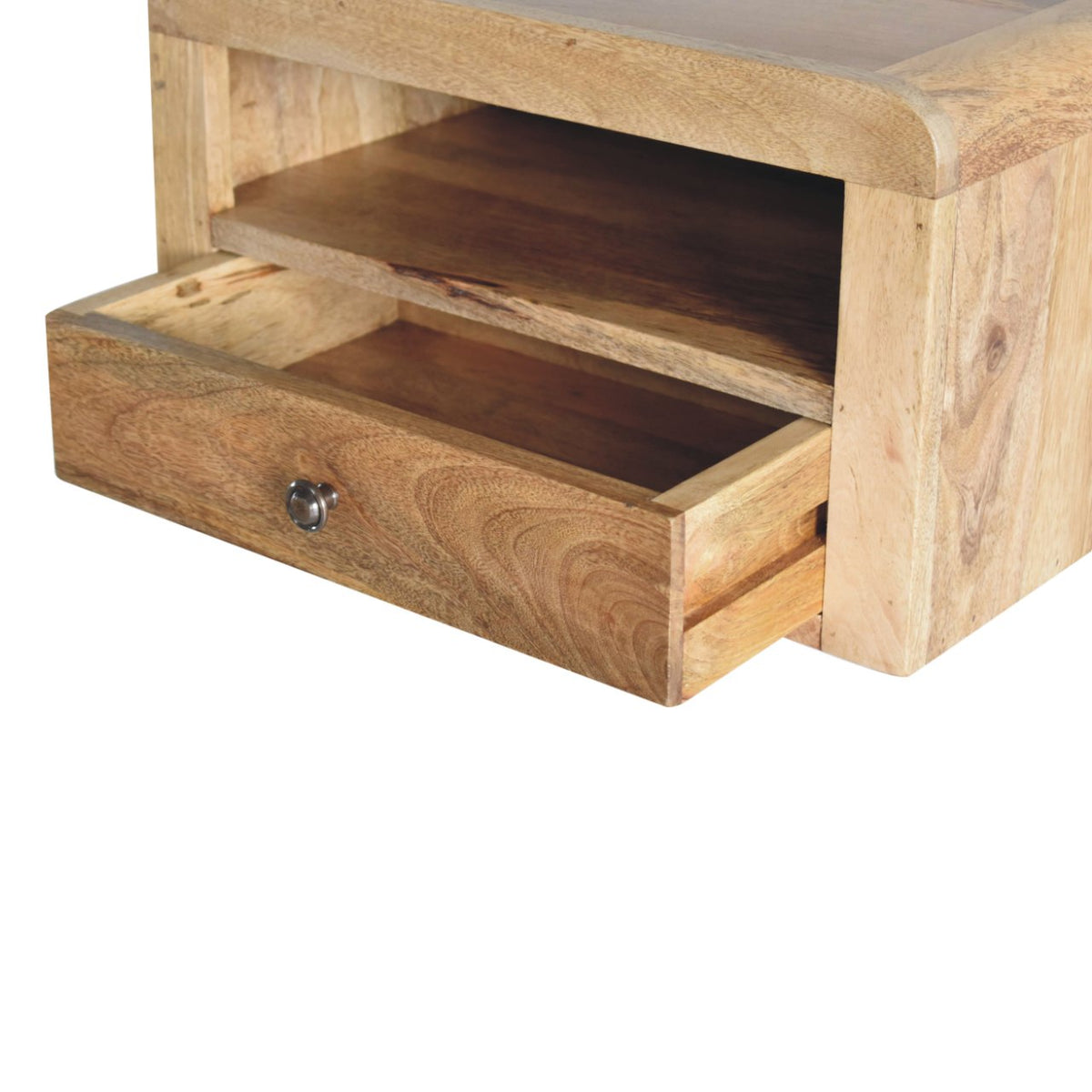 Boulder 1 Drawer Floating Oakish Bedside