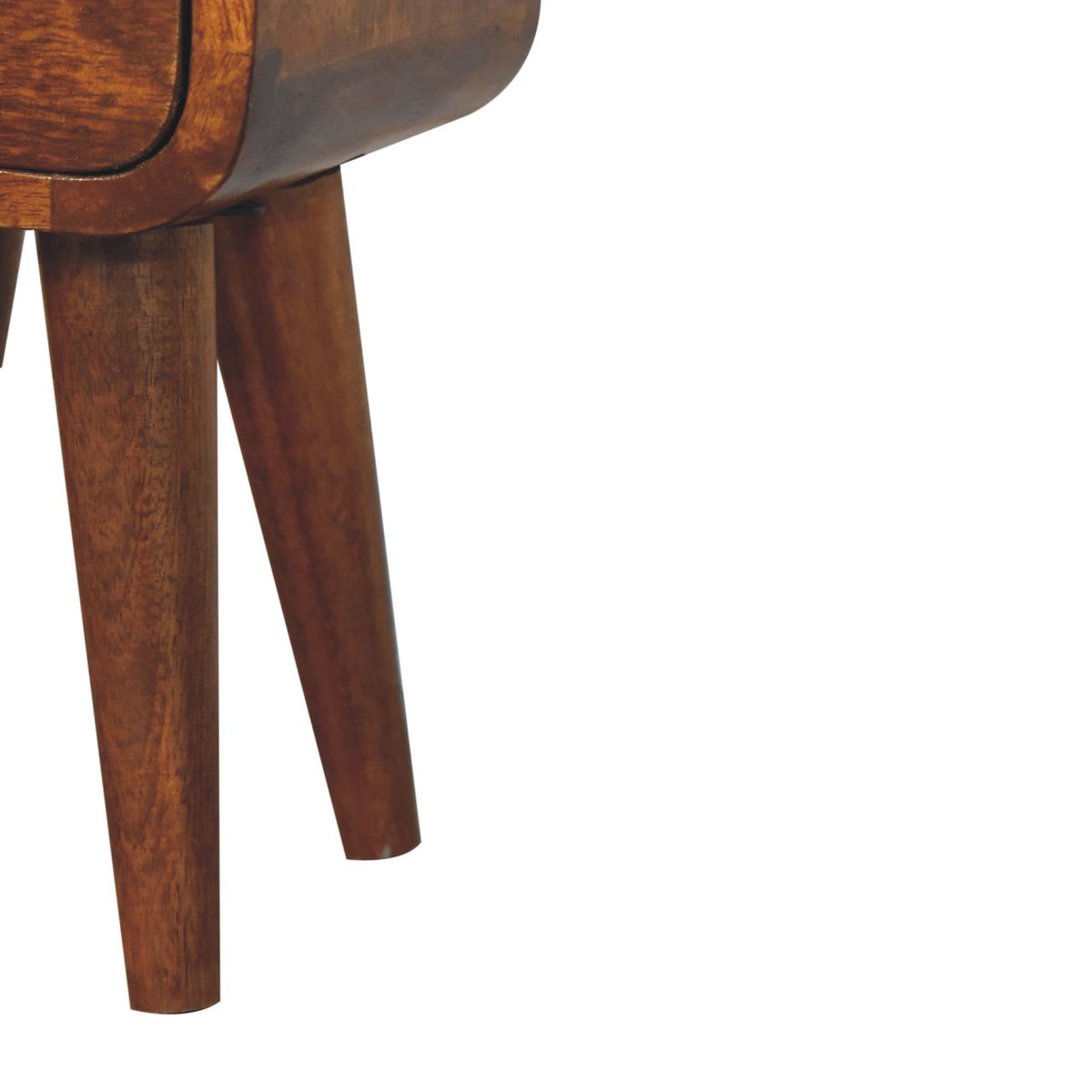 Extra Small Chestnut 2-Drawer Nightstand