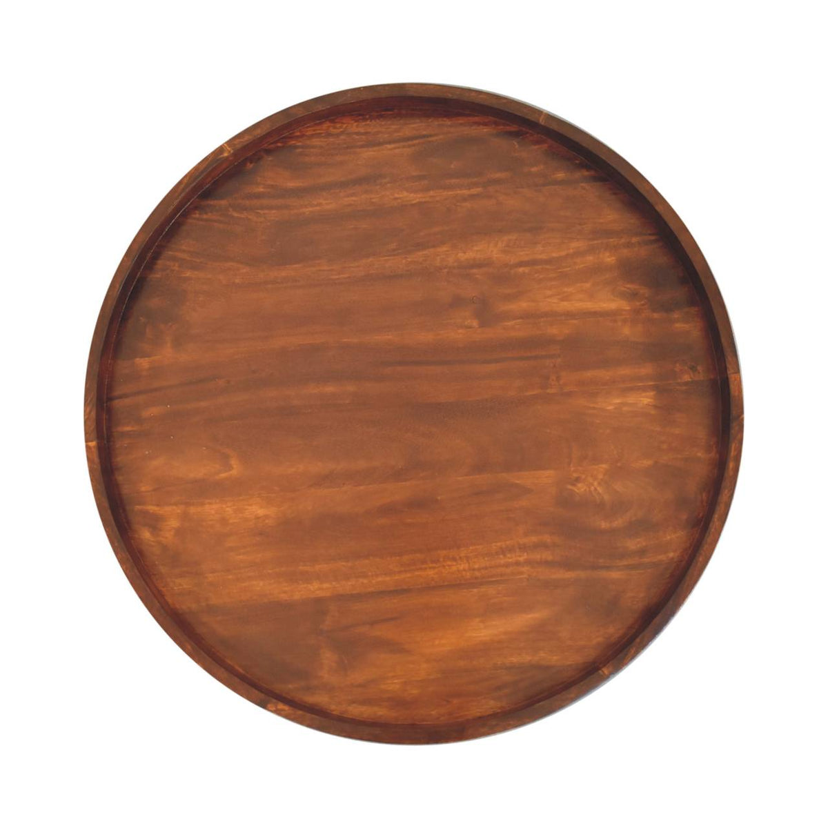 Chestnut Ridge Crescent Round Coffee Table