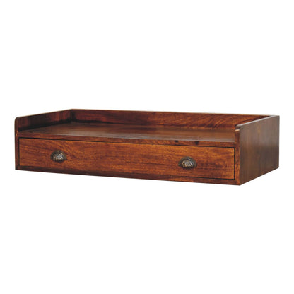 Kennebunk Chestnut Floating Console Table