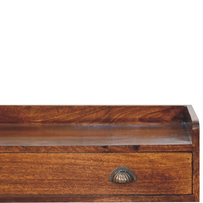 Kennebunk Chestnut Floating Console Table