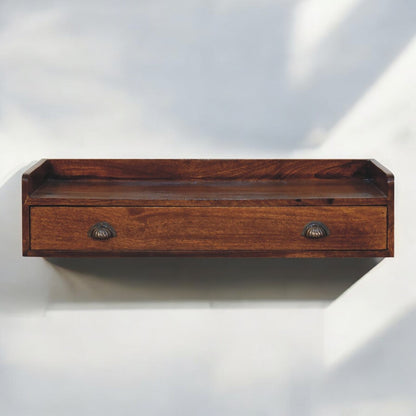 Kennebunk Chestnut Floating Console Table